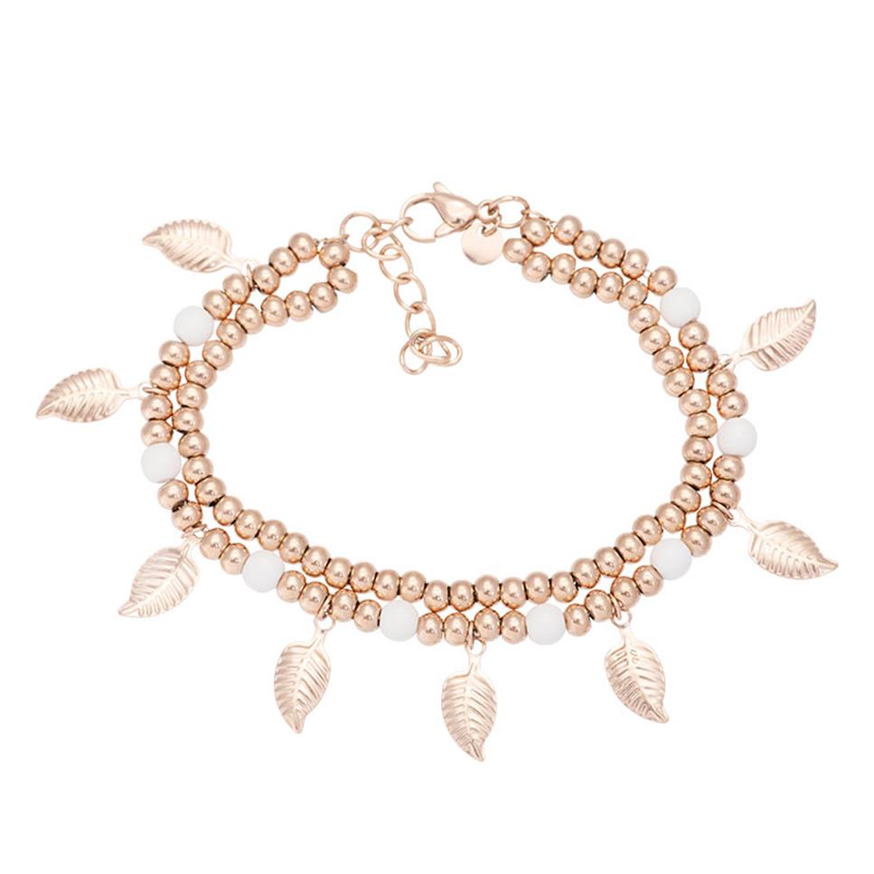 Dazzling Leaves Anklet