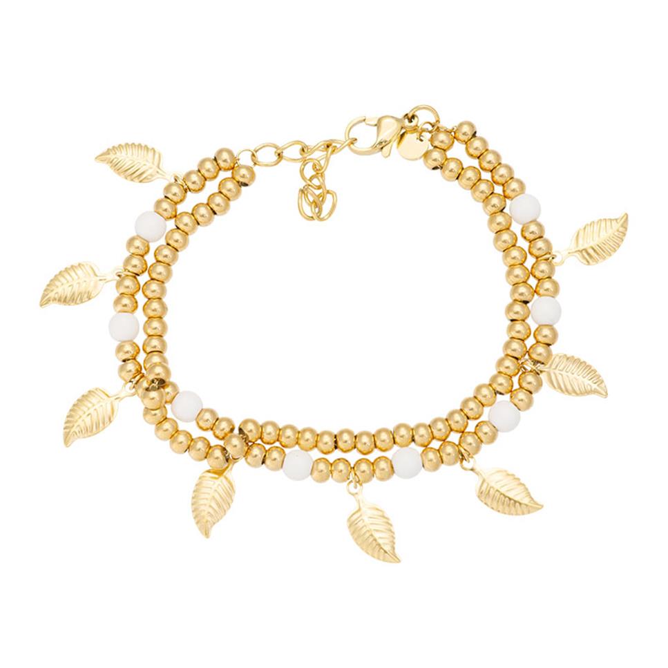 Dazzling Leaves Anklet