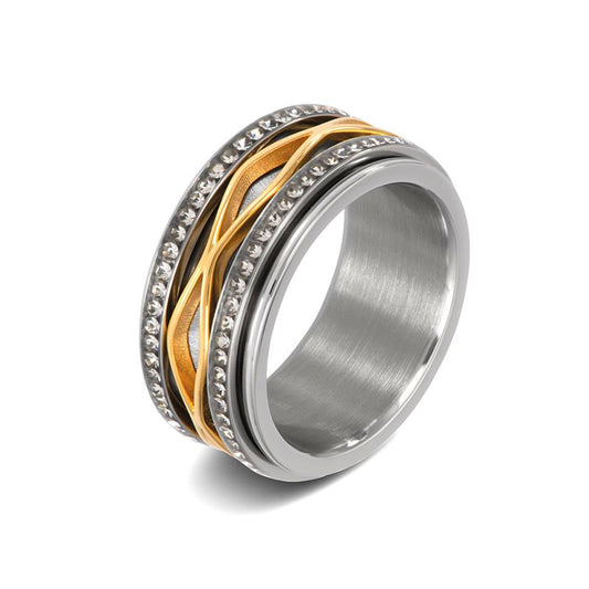 Silver & Gold Full Ring